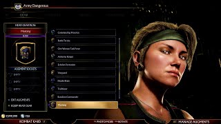 Sonya Blade  Gear and Skins Showcase  January 2021 Update  Mortal Kombat 11 Ultimate [upl. by Everest569]