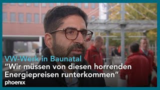 Kaweh Mansoori SPD Wirtschaftsminister Hessen zur aktuellen Situation im VWWerk in Baunatal [upl. by Kohl463]