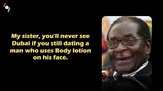 Top 30 Hilarious Robert Mugabe Quotes You Havent Heard Pt5 [upl. by Harri]