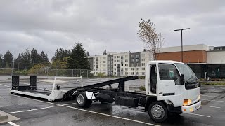 1993 Nissan Atlas Condor 350 Safety Loader diesel FD46 35Ton imported from Japan [upl. by Einnej]