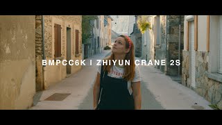 ZHIYUN CRANE 2S  BMPCC 6K  Test Footage on the Blackmagic Pocket Cinema Camera 6K  Sigma 1835mm [upl. by Atinaw]