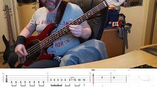 No Doubt  Just A Girl Bass Cover with Bass Tabs [upl. by Adel]