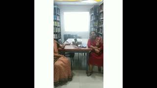 Librarians Day 2021 Library Behala College [upl. by Lipski]