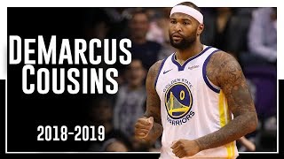 Warriors C DeMarcus Cousins 20182019 Season Highlights ᴴᴰ [upl. by Wilinski37]