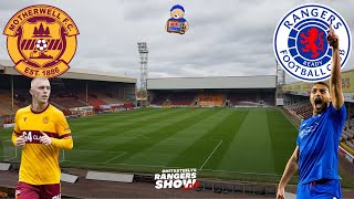 Motherwell 02 Rangers FC  Live Watch Along amp Highlights Reaction [upl. by Orlan]