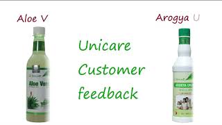 Customer Feedback About Aloe Vera amp Arogya Urja [upl. by Marshal]