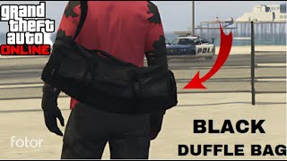 GTA V ONLINE BLACK DUFFLE BAG GLITCH EASY 169 [upl. by Llimaj]