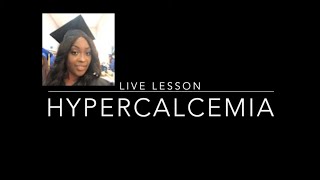 Hypercalcemia in Nursing [upl. by Nitsuj]