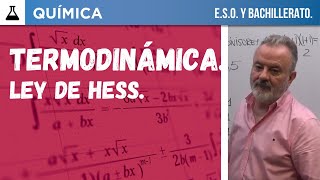 2️⃣0️⃣ LEY DE HESS TERMOQUÍMICA TERMODINÁMICA CÁLCULO DE ENTALPIAS [upl. by Krissy]