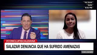 Entrevista a Diana Salazar en CNN en Español con Fernando del Rincón  coyuntura nacional [upl. by Grimaldi]