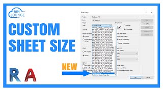 How to Create a New Paper Size for Revit and AutoCAD  Bluebeam Revu [upl. by Rafael117]