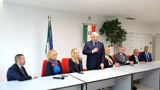 Ministro Tajani al Marconi di Pescara 2°parte [upl. by Aisitel]