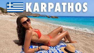 WE FOUND THE PERFECT GREEK ISLAND 🇬🇷 KARPATHOS [upl. by Yate]