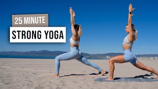 25 MIN FULL BODY STRONG YOGA  For Strength amp Flexibility  At Home Mobility Routine [upl. by Whipple]