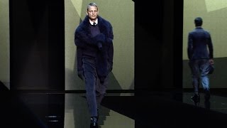 Giorgio Armani  2017 FallWinter Menswear Fashion Show [upl. by Aran]