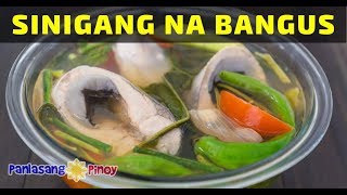 How to Cook Sinigang na Bangus [upl. by Gwenni37]