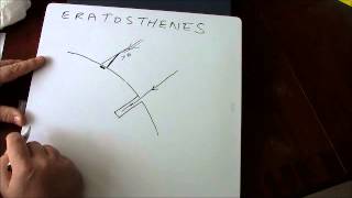 Astronomy GCSE Topic 3 Eratosthenes and The Circumference of the Earth [upl. by Irej]