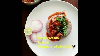 Ragi Sangati with Chicken Curry  Rayalaseema special  Shilpa Reddy Cuisine  Healthy Food [upl. by Anasiul506]