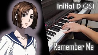 Initial D OST  Remember Me  Piano CoverTutorial [upl. by Elliot]