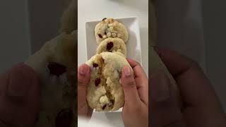 EASY Cranberry amp White Chocolate Chip Cookies [upl. by Tegirb455]