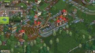 4296 Sprightly Park  RollerCoaster Tycoon Classic [upl. by Carder]