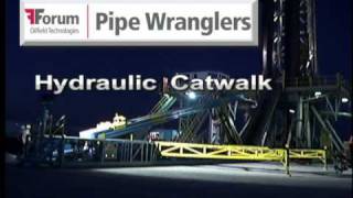 Pipe Wranglers Hydraulic Catwalk Product Demo [upl. by Salas432]