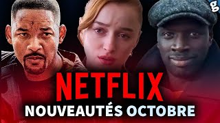 NETFLIX  NOUVEAUX FILMS amp SÉRIES en OCTOBRE   de 40 [upl. by Hughie]