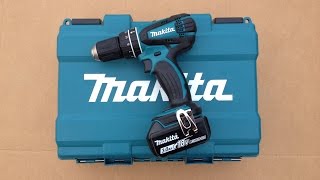 Makita XPH01 12 Hammer Drill [upl. by Nonnahsed]