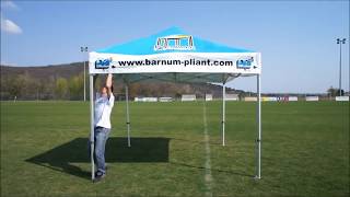 Comment installer seul son barnum pliant 3x3m professionnel aluminium [upl. by Ellenuahs595]