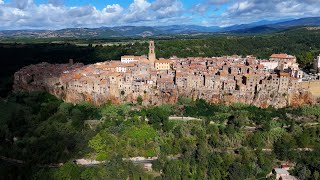 Toskana  Pitigliano  Italien  dji air 3  4K [upl. by Rockel]