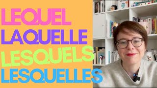 Comment utiliser les pronoms relatifs composés LEQUEL LAQUELLE LESQUELS amp LESQUELLES [upl. by Donny324]