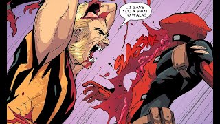 Deadpool amp Sabretooth Brutally Maul Each Other for a Valid Reason [upl. by Serg]