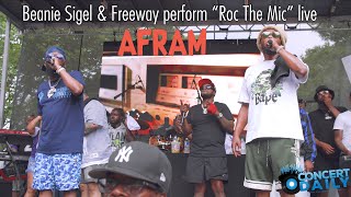 Beanie Sigel and Freeway perform quotRoc The Micquot amp quotFlipsidequot live 2024 Baltimore AFRAM [upl. by Gerius]