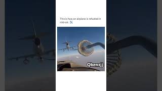 airplane is refueled in midair✈️ everyone better blow this up and sub shorts relatable viral [upl. by Lai217]