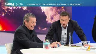 Terremoto ai Campi Flegrei lesperimento in diretta del fisico Valerio Rossi Albertini [upl. by Eusoj]