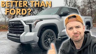 2024 Toyota Tundra Review Better Than F150 [upl. by Lawan]