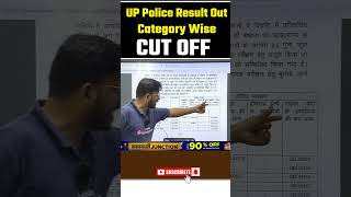 UP Police Result Out  UP Police Category Wise Cut Off  uppoliceresult2024 [upl. by Gardener]