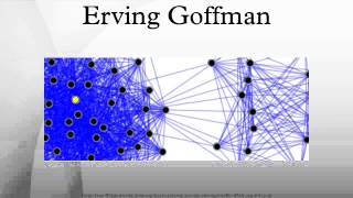 Erving Goffman [upl. by Sirrot]