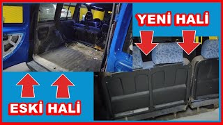 DOBLO TEMİZLİK amp PLASTİK AKSAM BOYAMA [upl. by Karena]