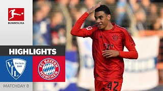 Kane Musiala And Co Shine  VfL Bochum  FC Bayern München  Highlights  MD 8 Bundesliga 2425 [upl. by Luis592]