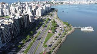 Florianópolis SC  Beira Mar Norte  4K  2024 [upl. by Dinin]