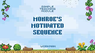 Monroes Motivated Sequence [upl. by Oettam]