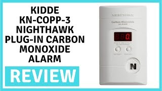 Kidde KN Copp 3 Nighthawk Plug in Carbon Monoxide Alarm  Review [upl. by Nevin]