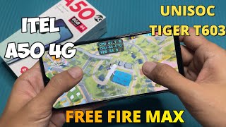 Free Fire Max in Itel A50 4G [upl. by Crenshaw378]