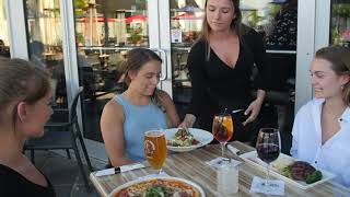 Terrasse du restaurant Zibo au DIX30 Brossard  MontrealTV [upl. by Llerad]