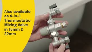 FLOMASTA THERMOSTATIC MIXING VALVE  Screwfix [upl. by Conger]