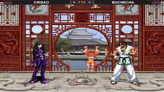 KOF 2002  Leyenda de Brasil se enfrentó a un Duro Rival ⭐ Highlight [upl. by Ayalahs]