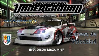 Carrera de Velocidad  Need For Speed Underground [upl. by Marie-Jeanne]