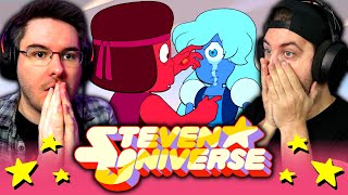 STEVEN UNIVERSE Season 2 Episode 11 amp 12 REACTION  Keystone Motel amp Onion Friend [upl. by Annaiuq]