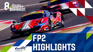 8 Hours of Bahrain 2020 FP2 Highlights [upl. by Immij368]